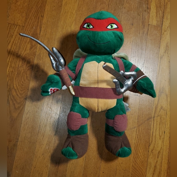 Raphael Ninja Turtles Plush Doll - Picture 2 of 9